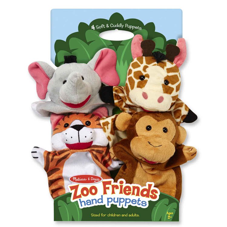 Melissa & Doug Puppet Pals, Zoo Friends