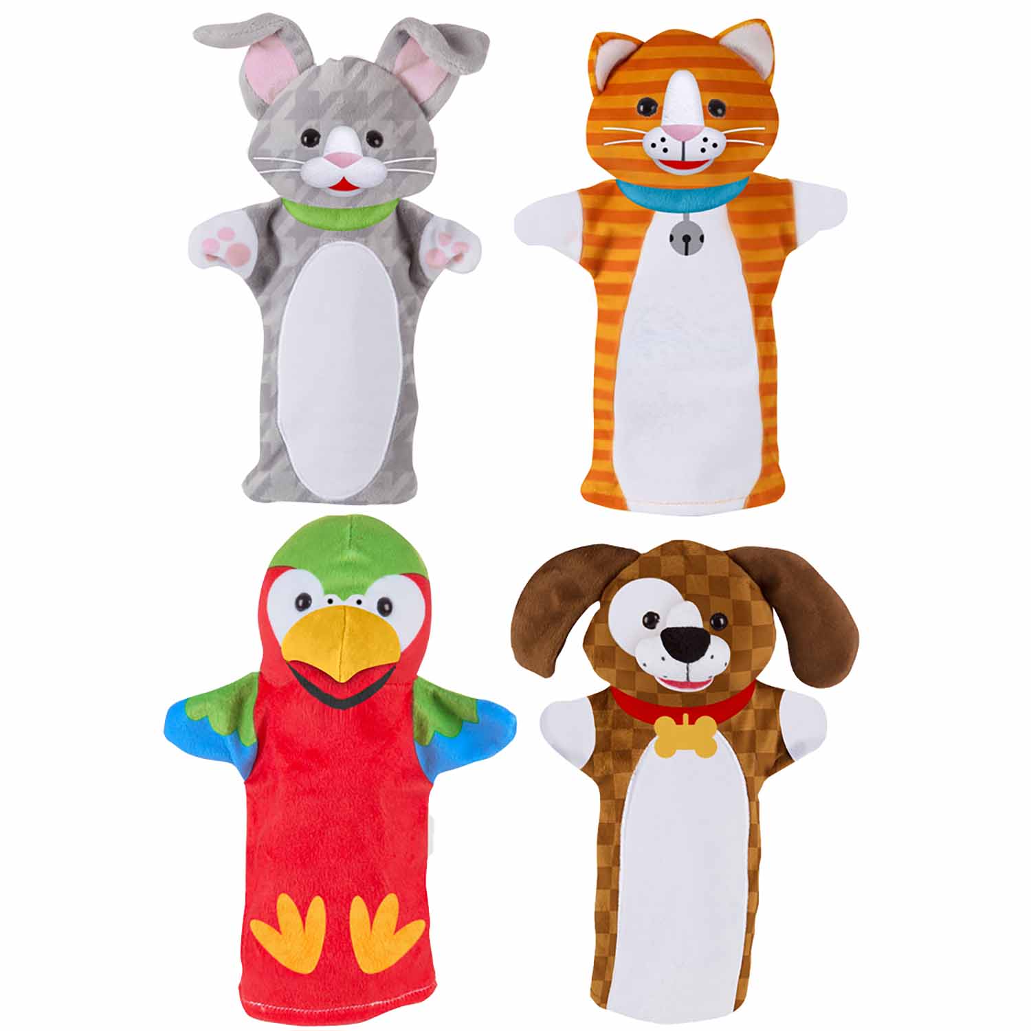 Melissa and Doug 19084 NEW!! Playful Pets Hand Puppets