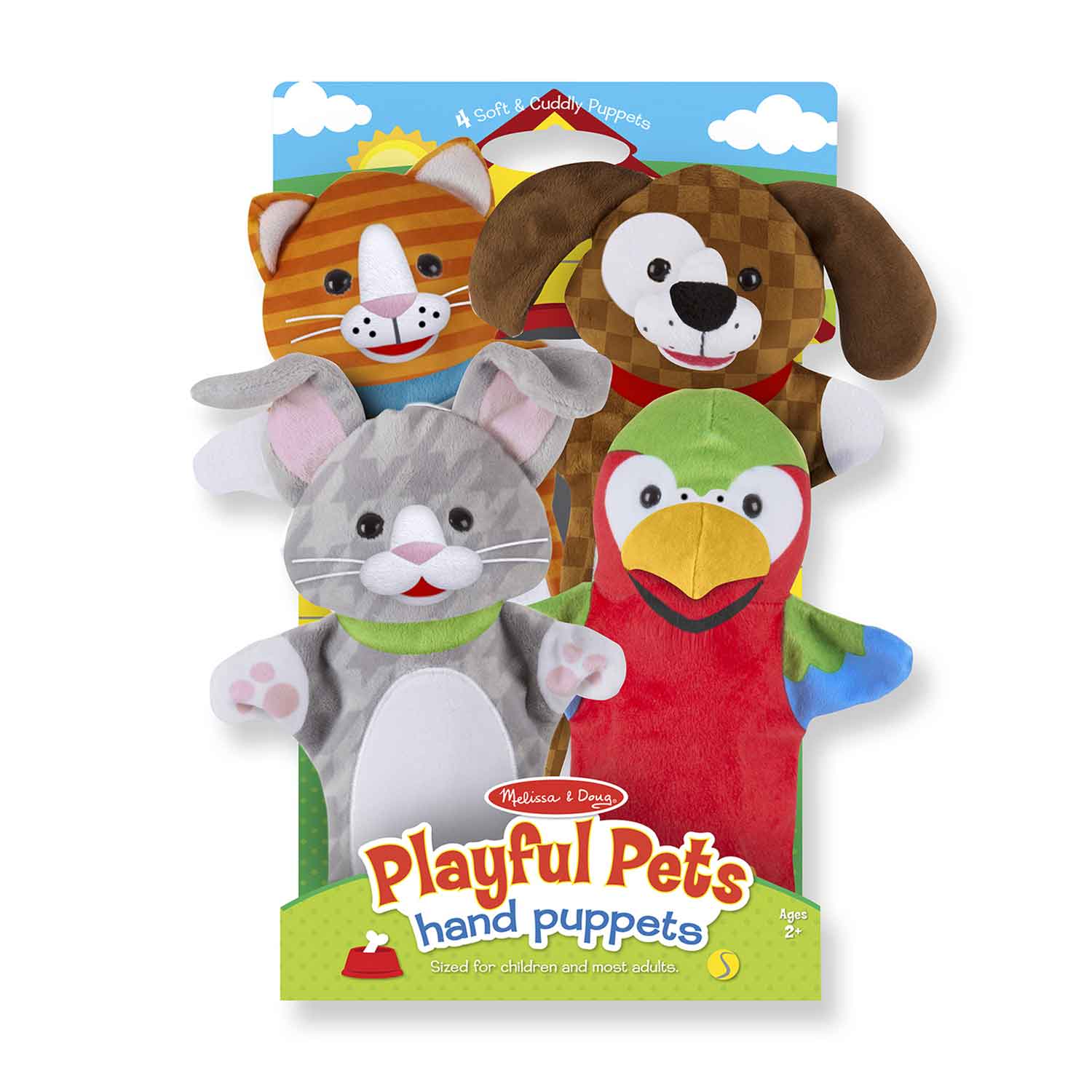 Melissa & Doug Puppet Pals, Playful Pets