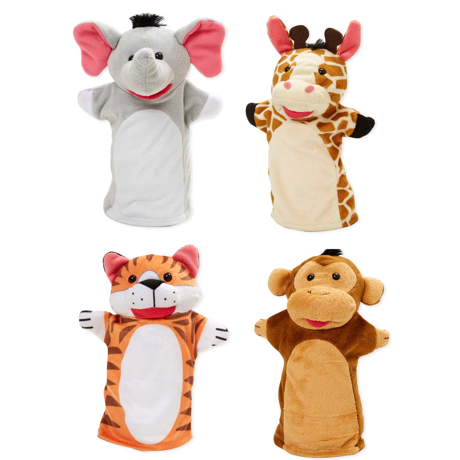 Doug Puppet Melissa & Doug Puppet Pals, Set of 12 | Becker's