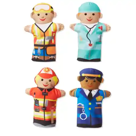 Melissa & Doug Puppet Pals, Jolly Helpers