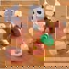 Melissa & Doug Pop Blocs Farm Animals, Set of 10