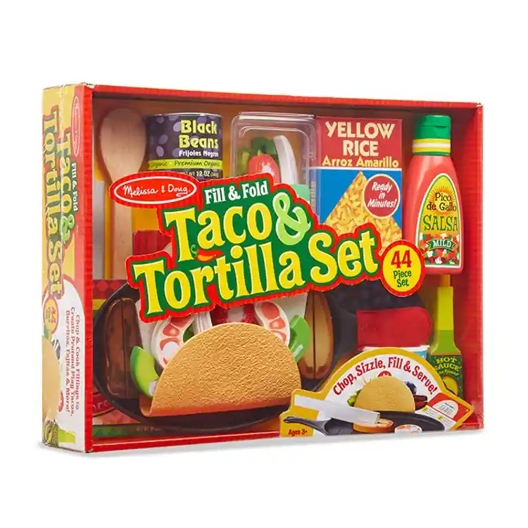 Melissa And Doug Play Taco And Tortilla Set Beckers