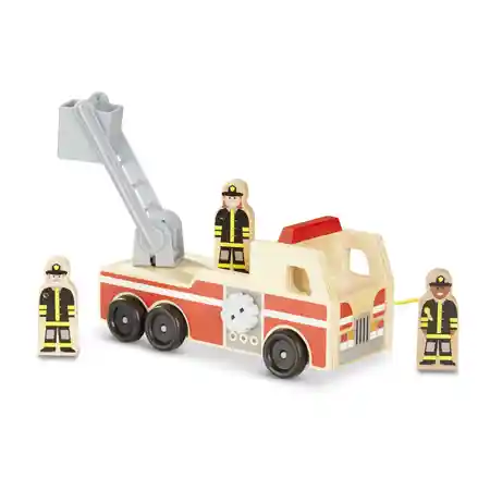 Melissa & Doug Wooden Fire Truck