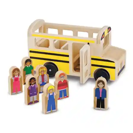 Melissa & Doug Wooden School Bus