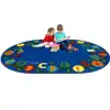 Learning Tree Rug, Oval 5'4" x 7'8"