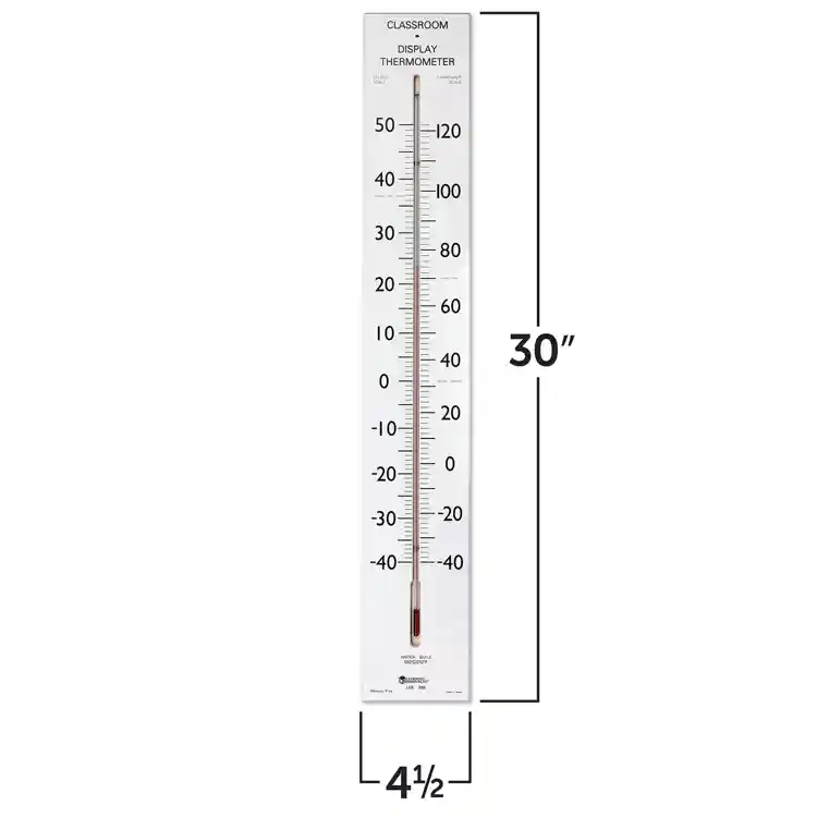 Giant Classroom Thermometer