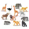 Realistic Jungle Animal Counters