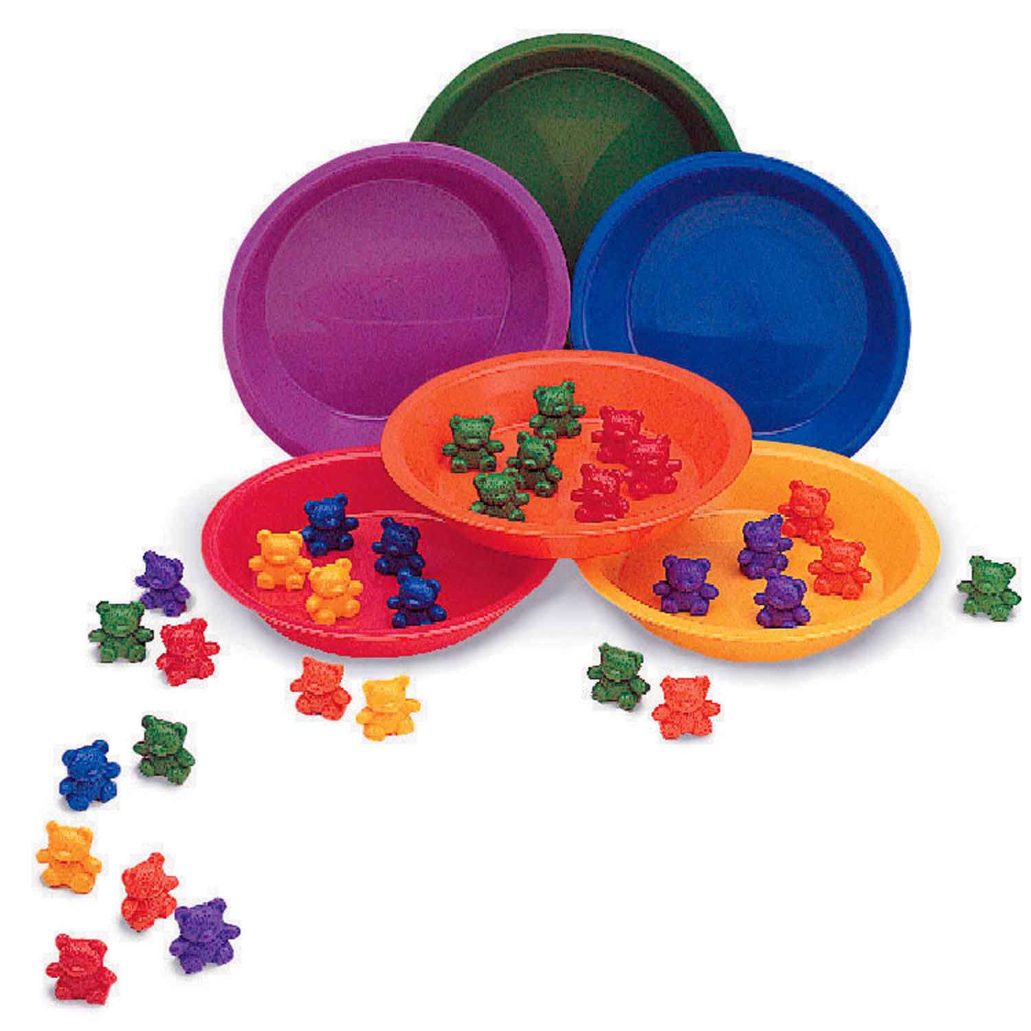 Learning Resources Baby Bear Balance Set - Math Scale With 102 Counting Bears