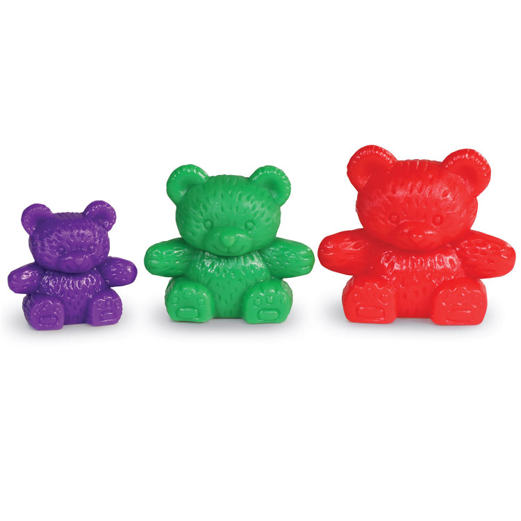 Three Bear Family® Counters, Rainbow Set Becker's