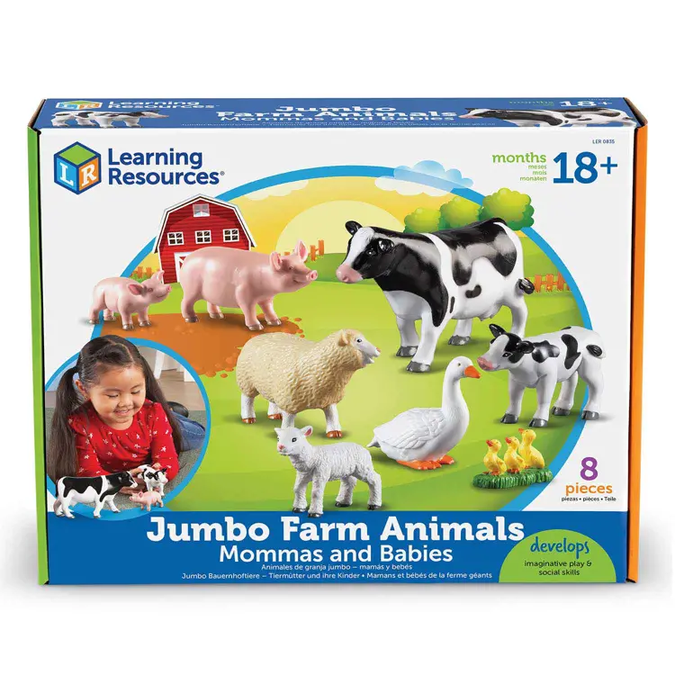 Jumbo Farm Animals Mommas & Babies