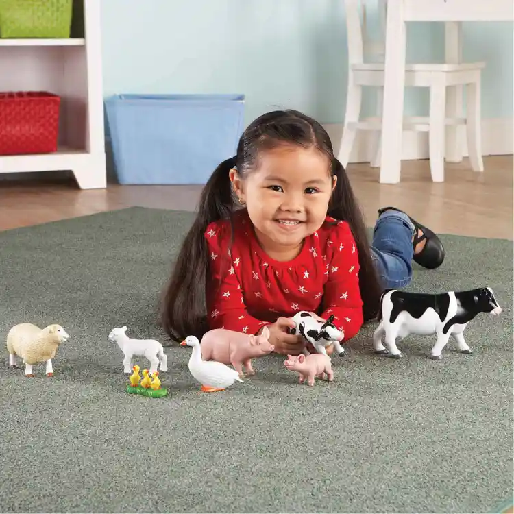 Jumbo Animals Mommas & Babies Set