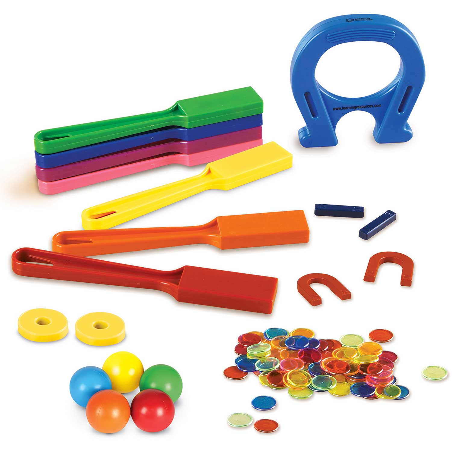 5pcs Iron Powder Magnetic Sand For Classroom Experiments To Visualize