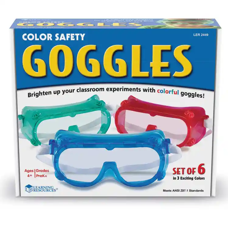 Colored Safety Goggles