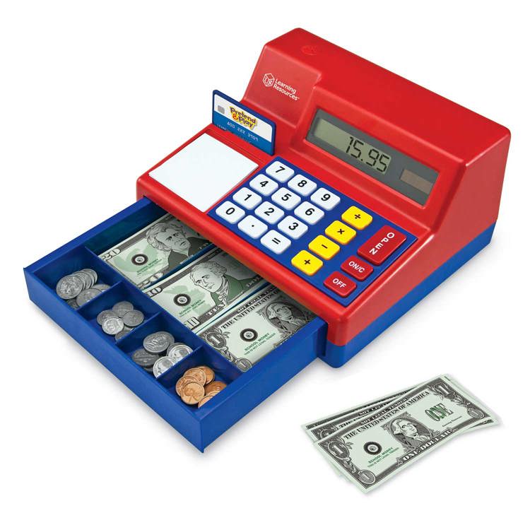 Pretend & Play® Calculator Cash Register