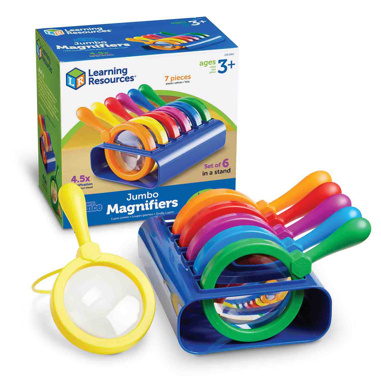 Primary Science Jumbo Magnifiers with Stand | Becker's