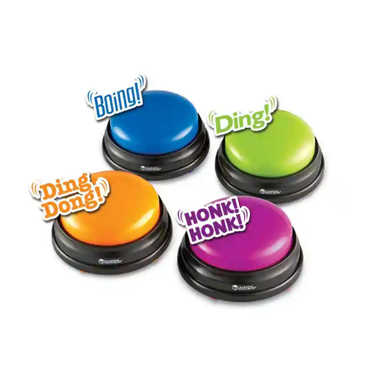 Answer Buzzers, Set of 4