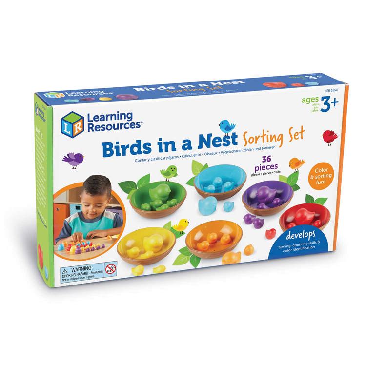 Birds in a Nest Sorting Set