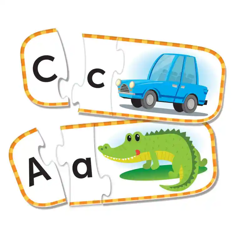 Upper & Lowercase Alphabet Puzzle Cards