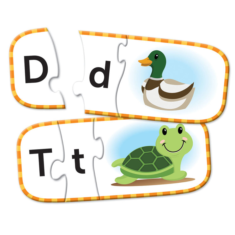 Upper & Lowercase Alphabet Puzzle Cards