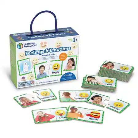 Feelings & Emotions Puzzle Cards