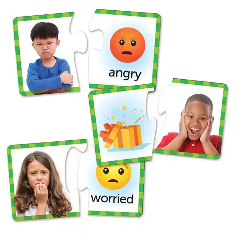 Feelings & Emotions Puzzle Cards