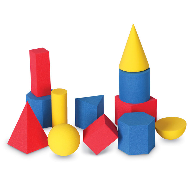 Geometric Solids Foam Shapes | Becker's School Supplies