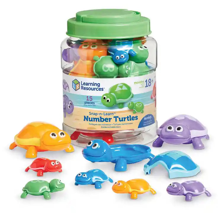 Snap-n-Learn™ Number Turtles