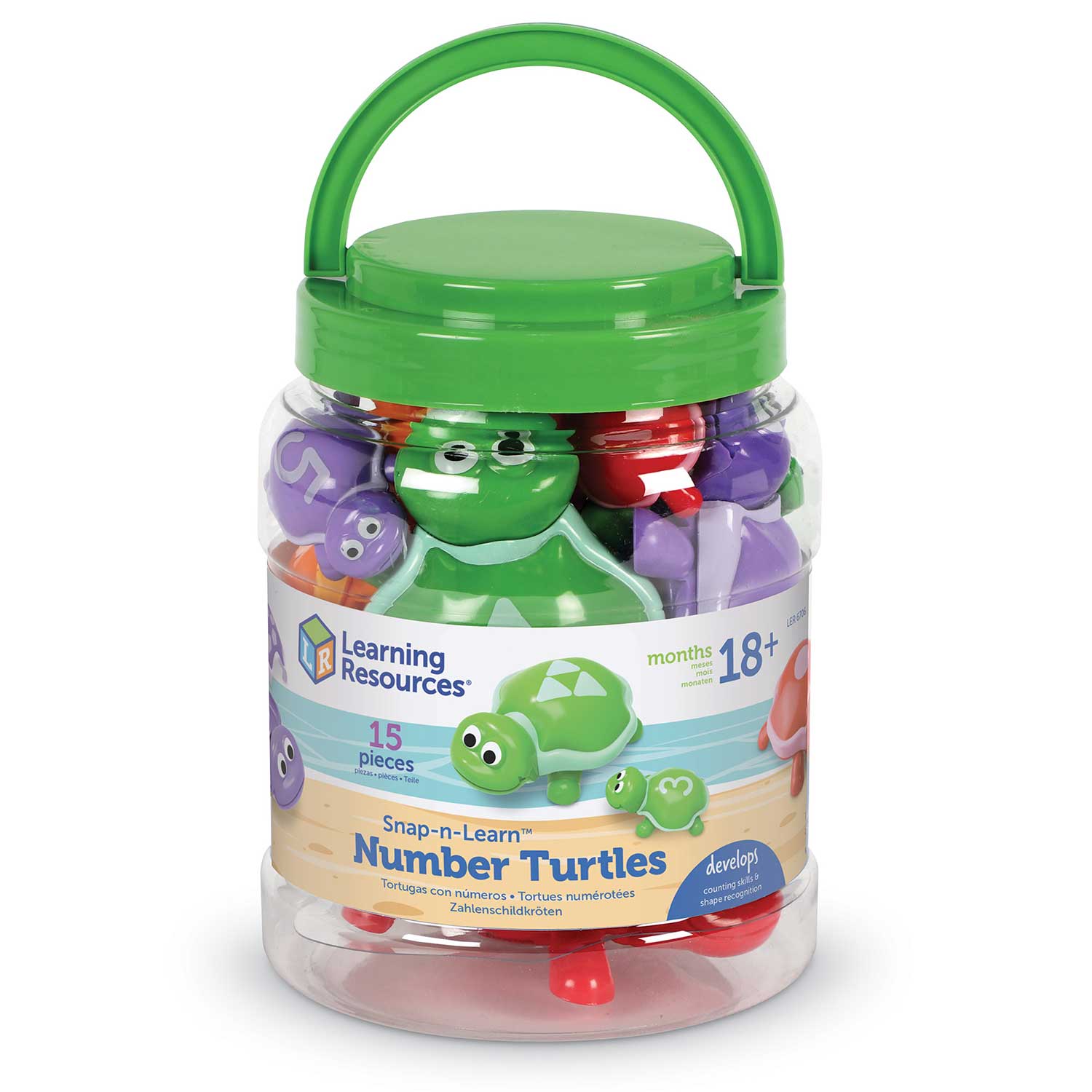 Snap-n-Learn™ Number Turtles