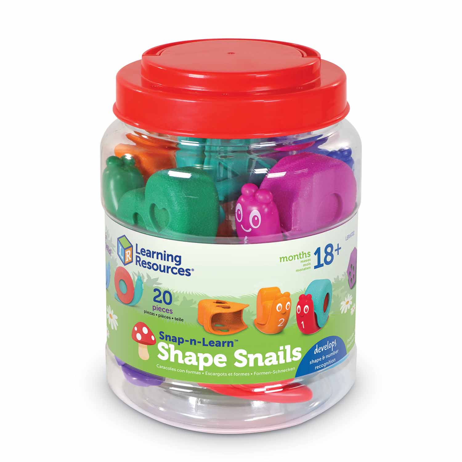 Snap-n-Learn™ Shape Snails