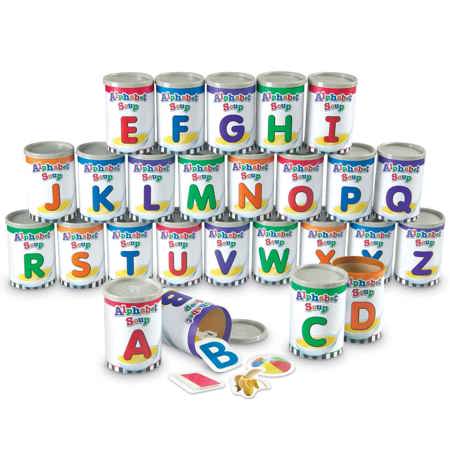 Alphabet Soup Can Sorters
