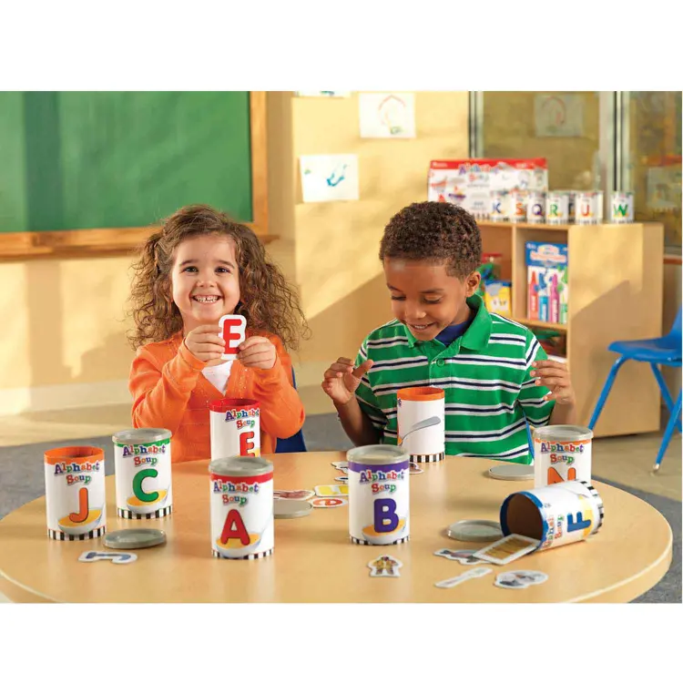Alphabet Soup Can Sorters