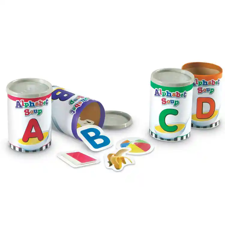 Alphabet Soup Can Sorters