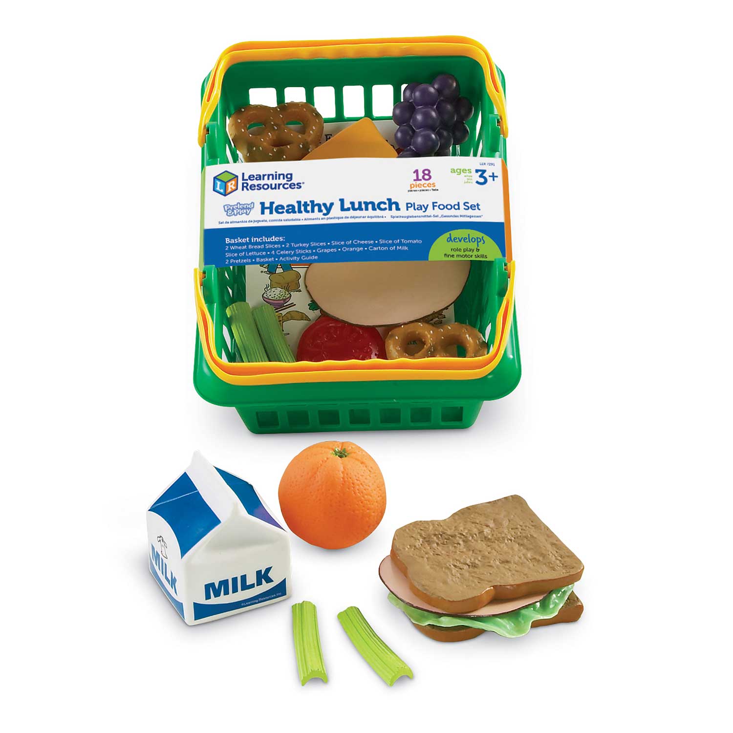Pretend & Play Healthy Lunch Set Learning Resources