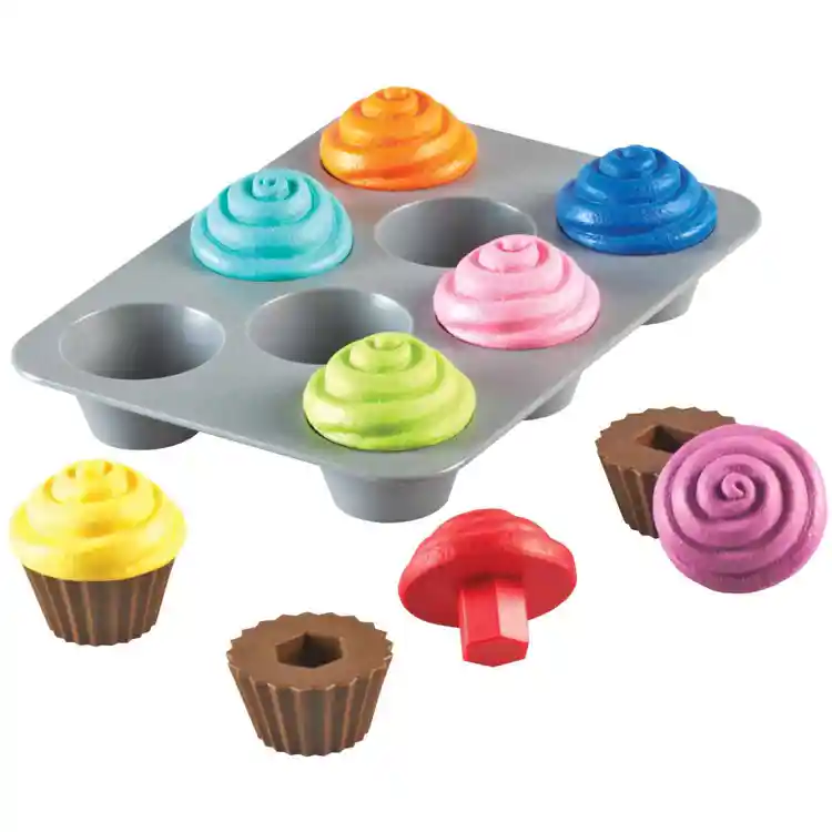 Shape Snack Sort Smart Snacks® Shape Sorting Cupcakes | Becker's