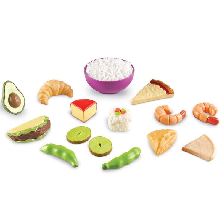 Sprouts Multicultural Food Set, 15 pcs