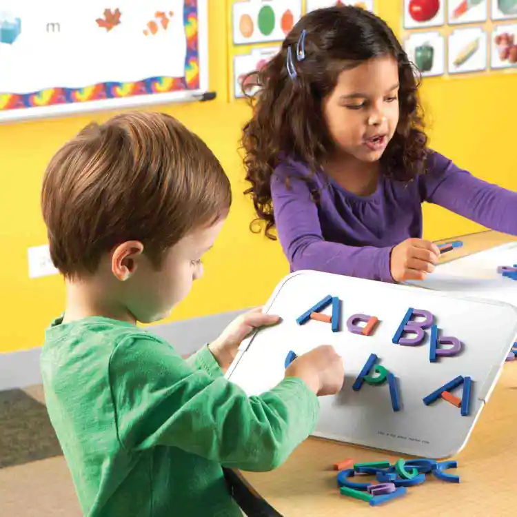 Magnetic Letter Construction Set