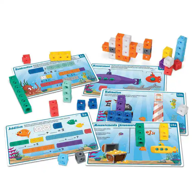 Mathlink® Cubes Themed Activity Sets