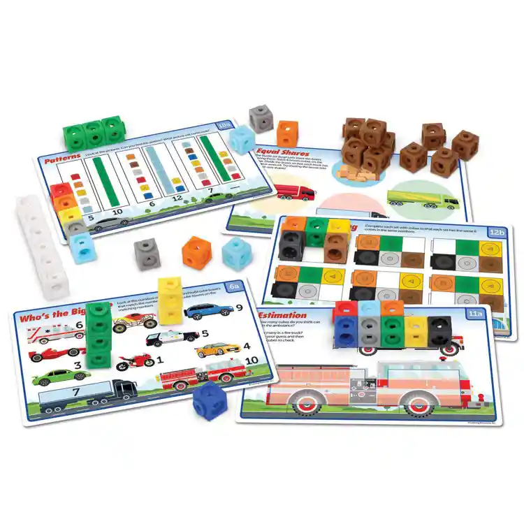 Mathlink® Cubes Themed Activity Sets