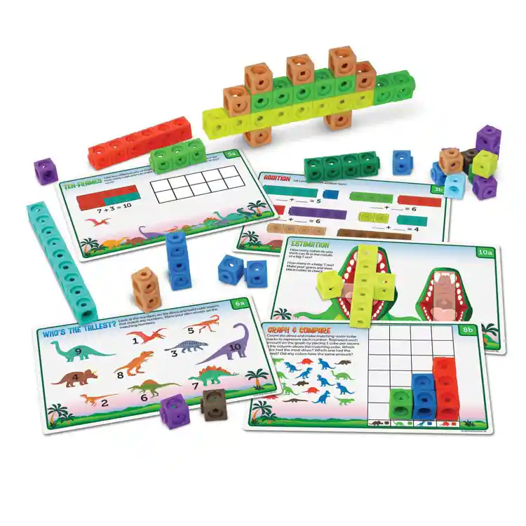 Mathlink® Cubes Themed Activity Sets