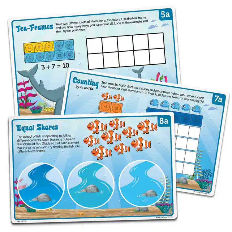 Mathlink® Cubes Sea Adventures