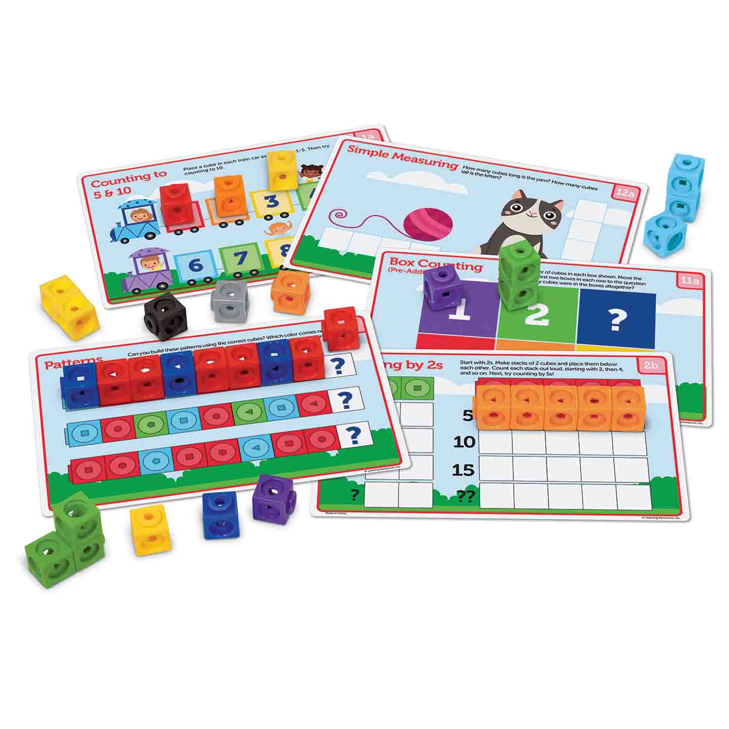 Mathlink® Cubes Preschool Activity Set