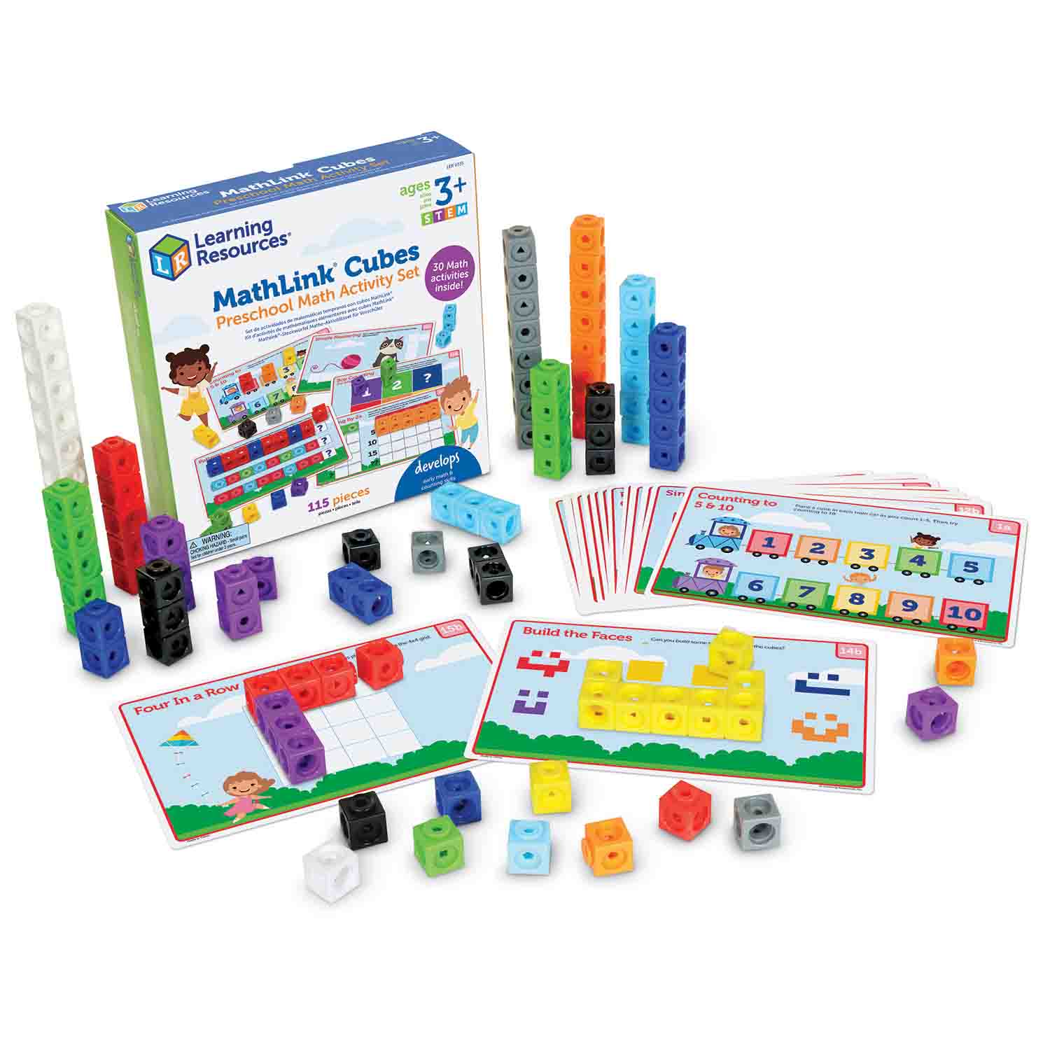 Mathlink® Cubes Preschool Activity Set | Becker's