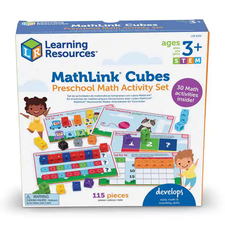 Mathlink® Cubes Preschool Activity Set