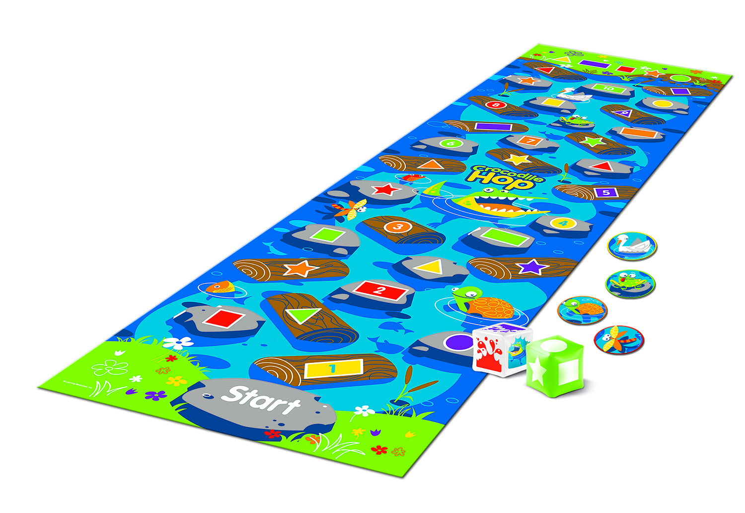 Crocodile Hop Floor Game Becker's School Supplies