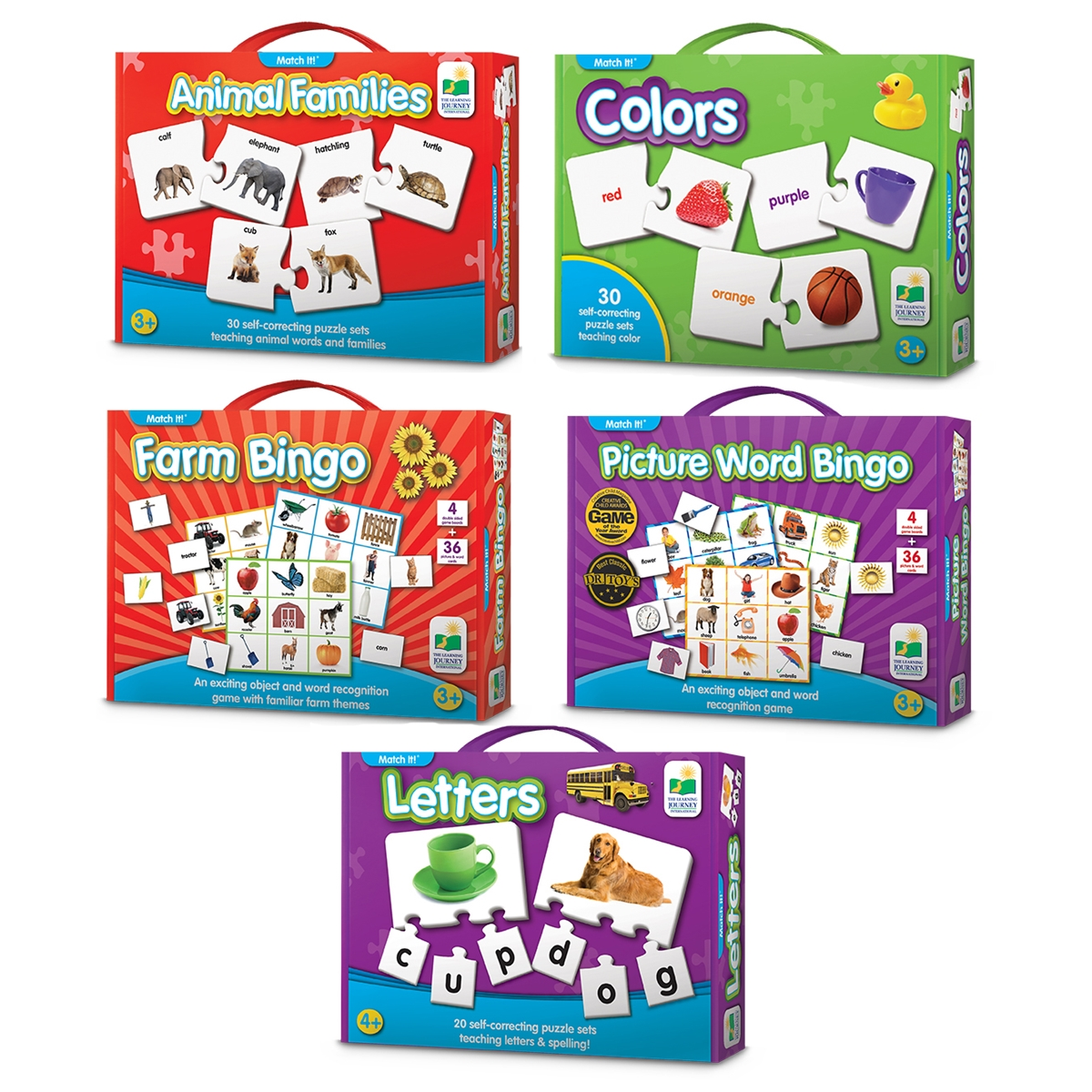 Match It! Game Set Becker's School Supplies