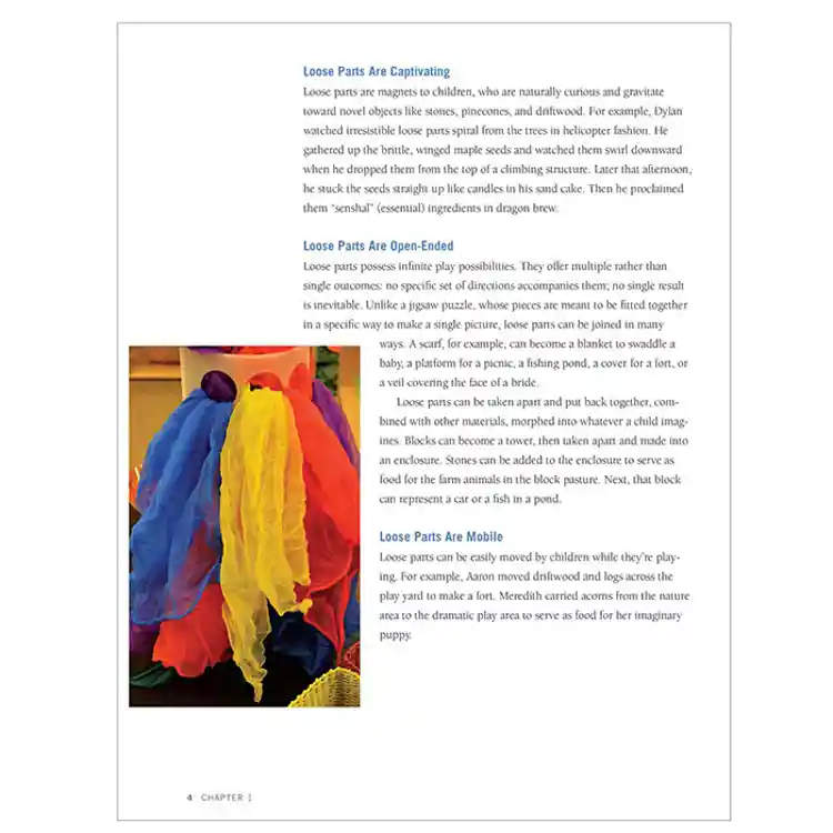 Loose Parts Resource Books, Set of 4