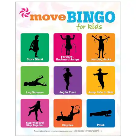 Move Bingo For Kids