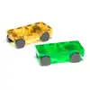 MAGNA-TILES® Cars Expansion Set, Green & Yellow
