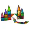 MAGNA-TILES® Clear Colors, 100 Pieces